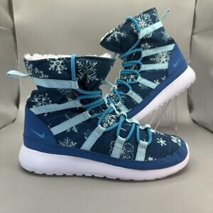 Nike Roshe One Hi Print Size 6.5Y/Women's 8 US Winter Boots 807744-400